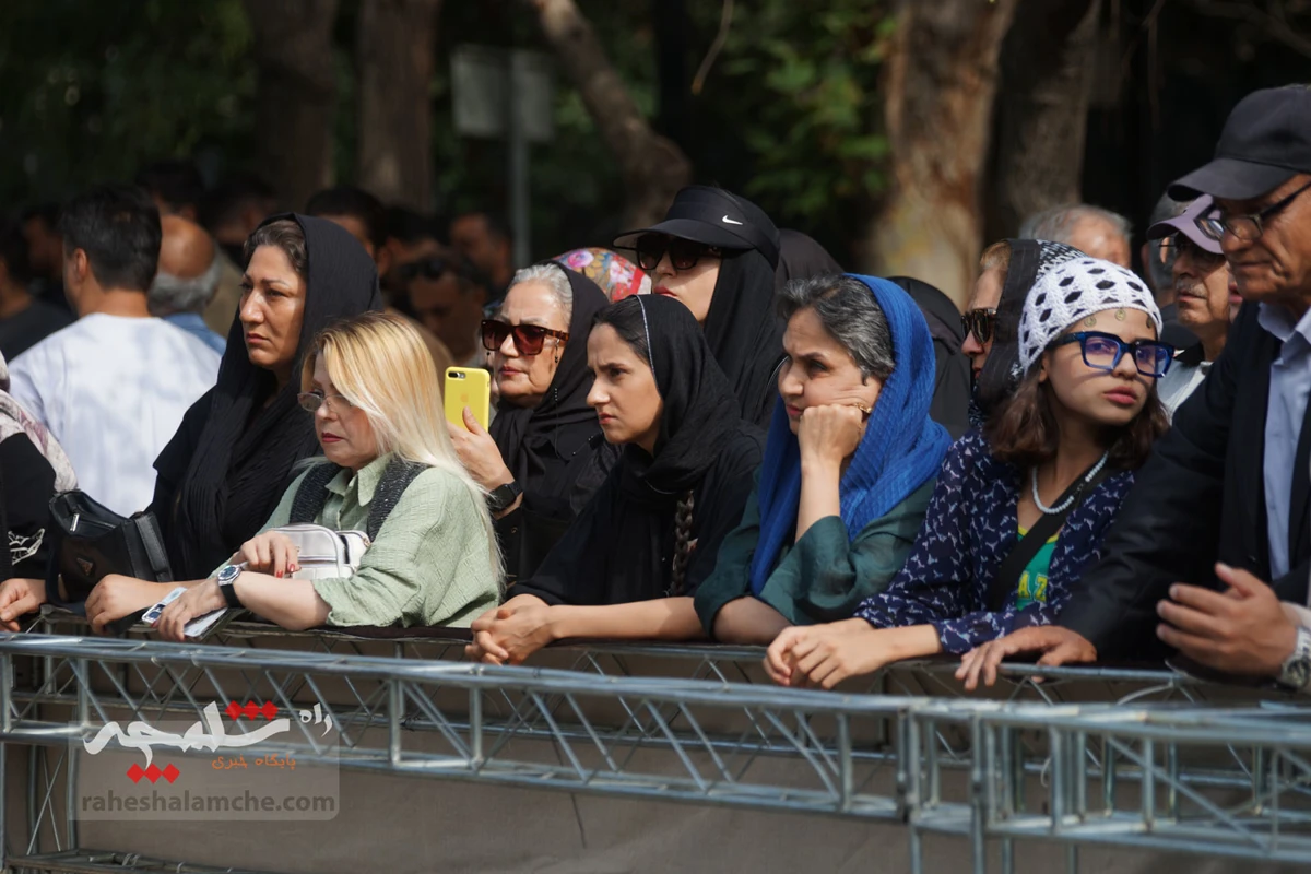 وداع با شکوه با «اکبر عبدی» +تصاویر