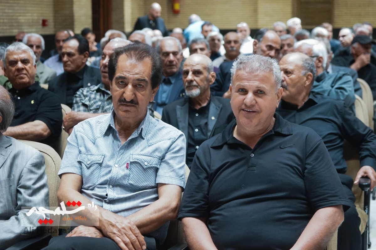  بزرگان قدیمی کشتی ایران در سوگ «آقاعبدالله موحد» +تصاویر