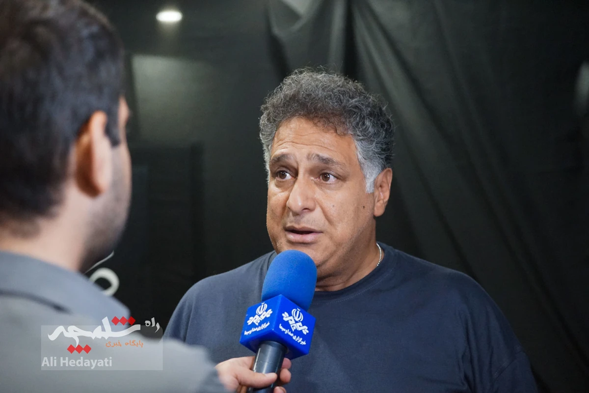 مراسم عزاداری در فدراسیون شمشیربازی +تصاویر
