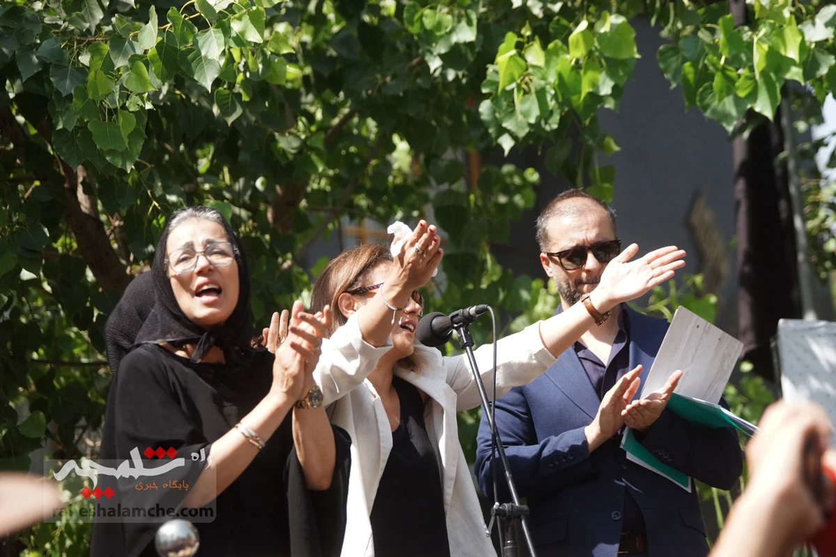 وداع با شکوه با «اکبر عبدی» +تصاویر