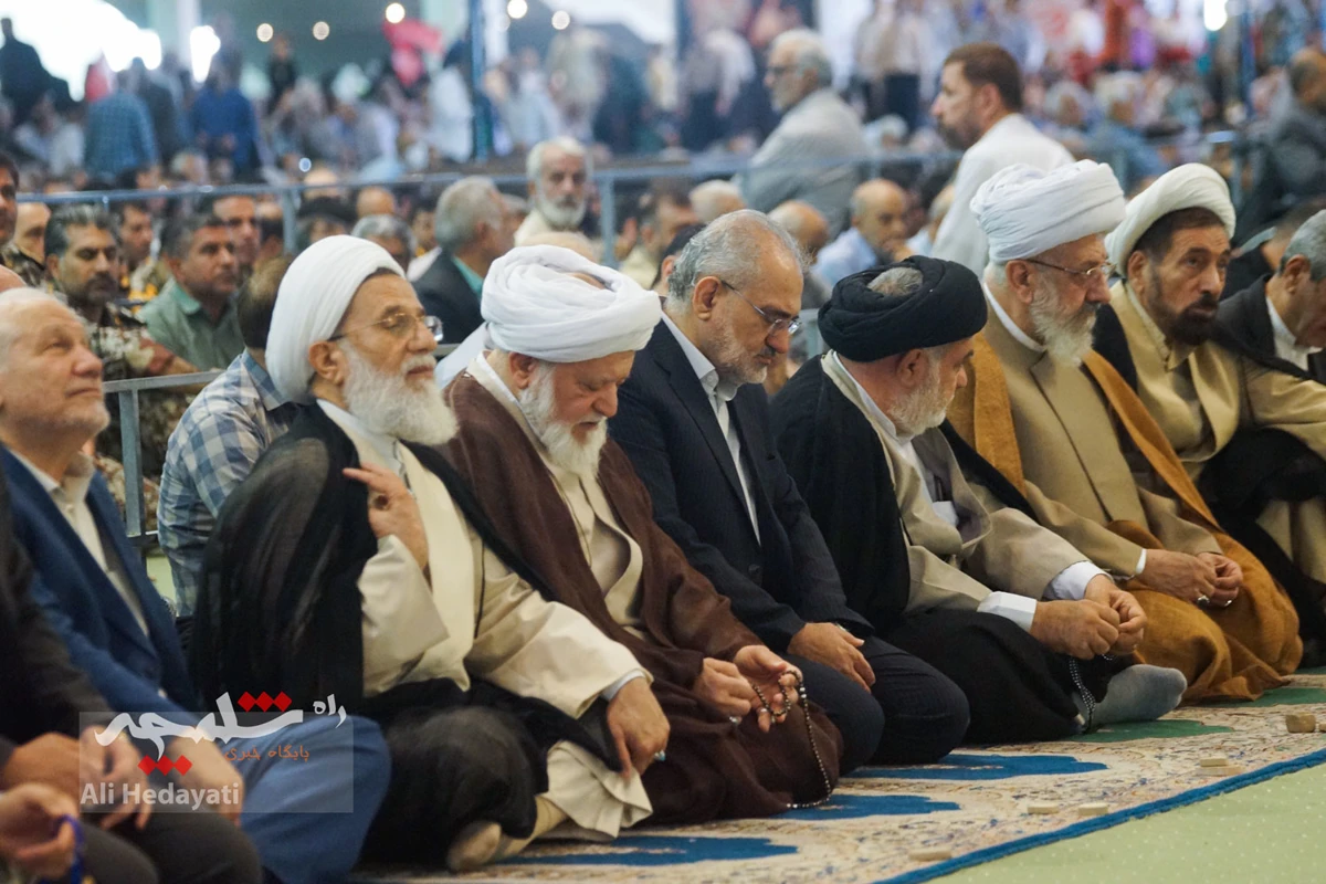 نماز جمعه تهران در سالروز تشکیل قرارگاه پدافند هوایی +تصاویر