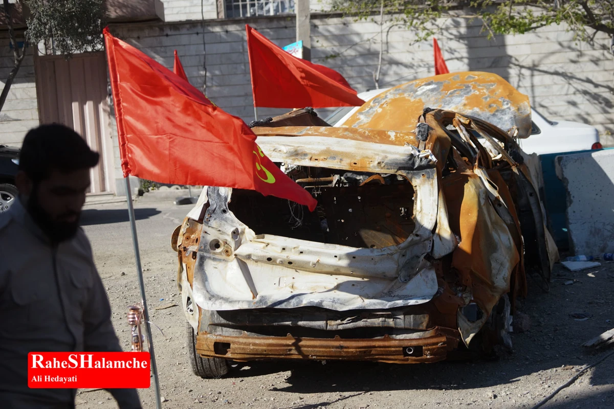 گزارش تصویری از آثار حملات موشکی در دانشگاه شریف و منازل مسکونی