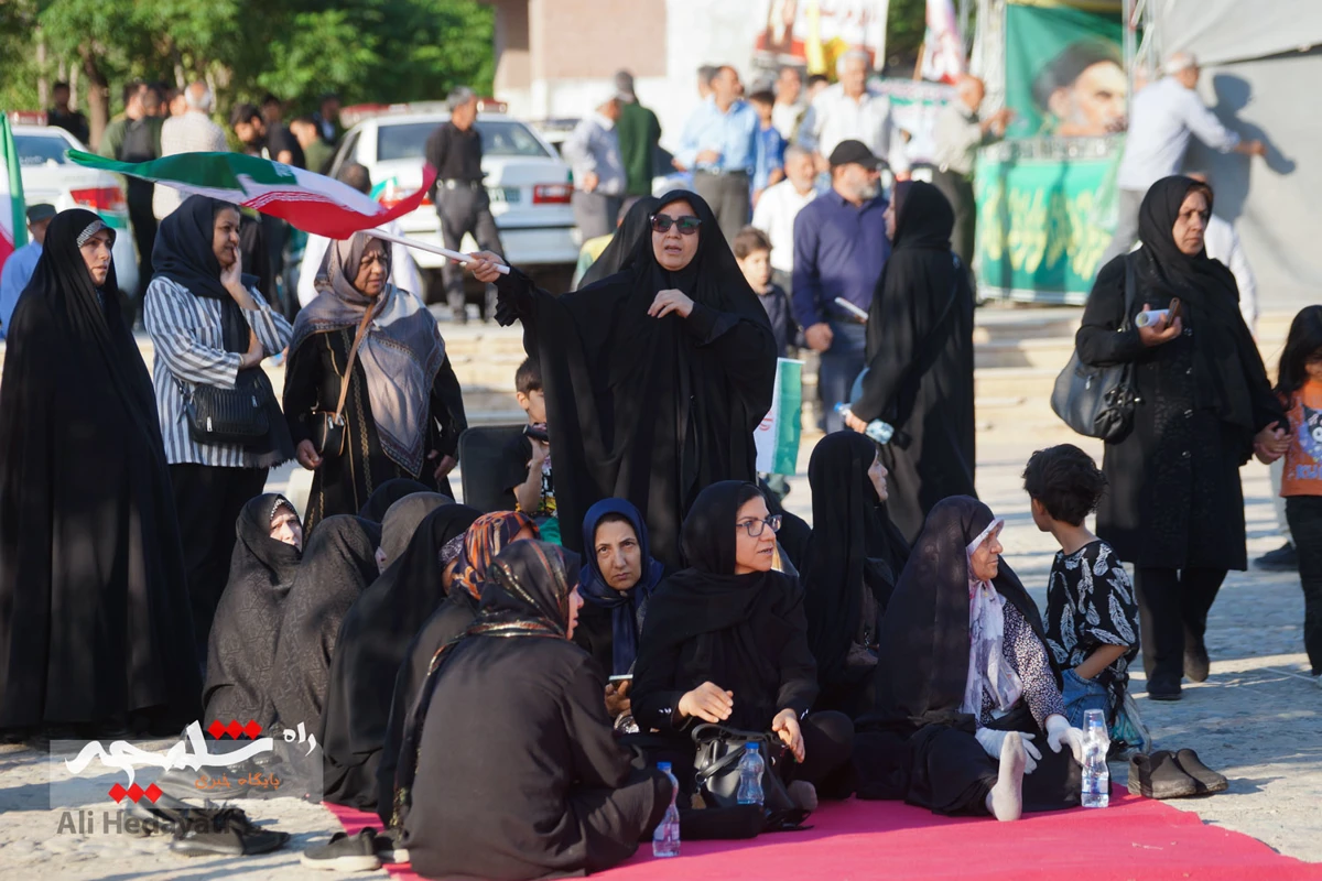 مراسم سالگرد قیام خونین ۱۵ خرداد در تهران +تصاویر
