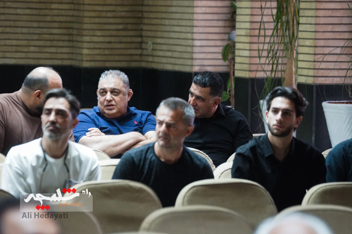  بزرگان قدیمی کشتی ایران در سوگ «آقاعبدالله موحد» +تصاویر