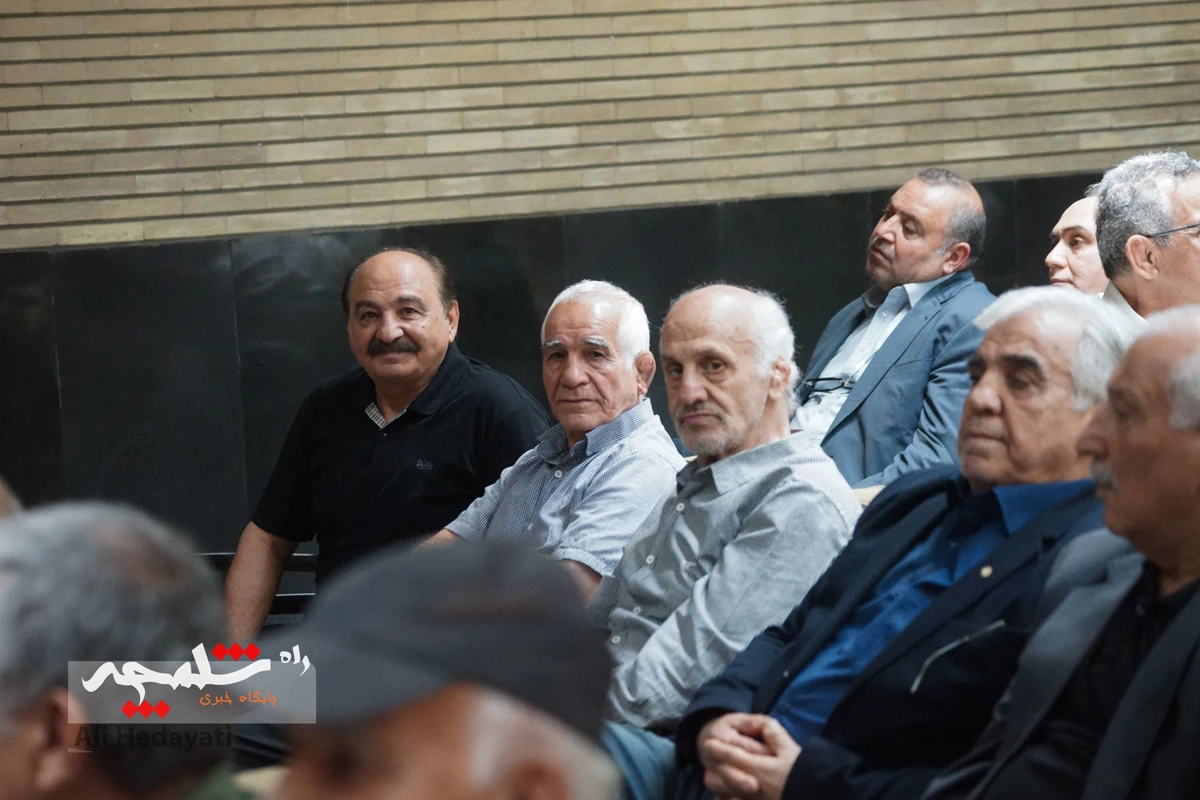  بزرگان قدیمی کشتی ایران در سوگ «آقاعبدالله موحد» +تصاویر