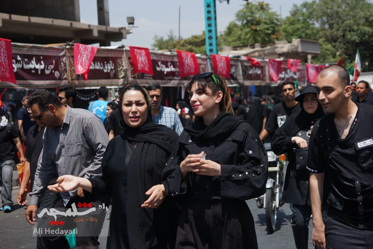 طنین عشق و دلدادگی اربعینی در تهران +تصاویر