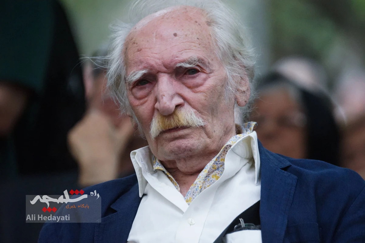 حاشیه‌های وداع با پیکر «جواد مجابی» +تصاویر
