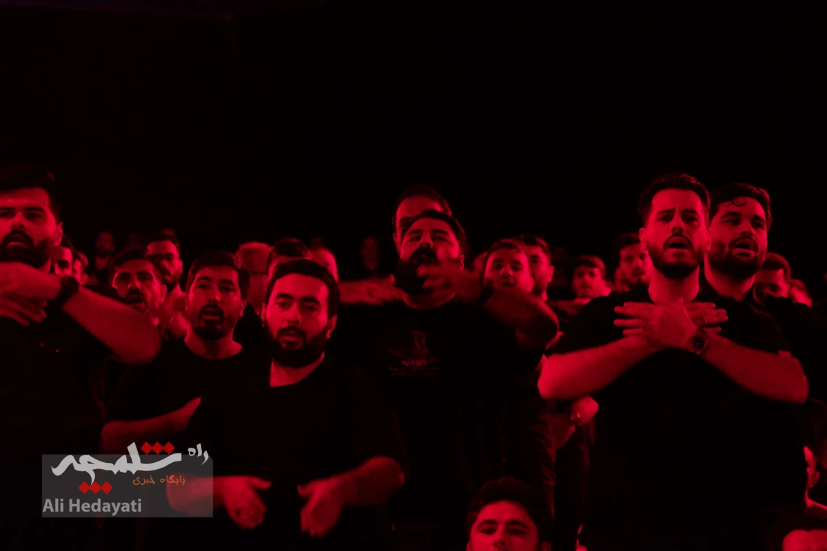 مراسم عزاداری هیئت عبدالرضا هلالی +تصاویر