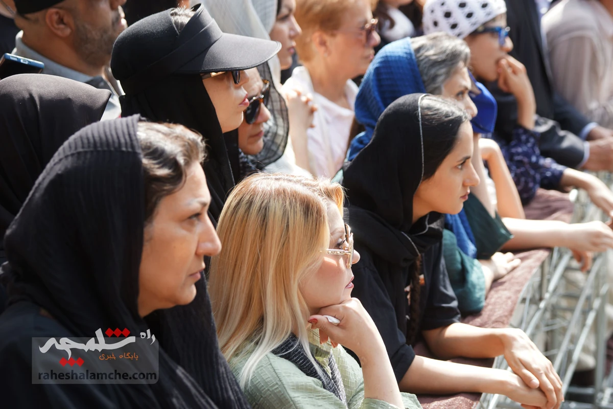 وداع با شکوه با «اکبر عبدی» +تصاویر