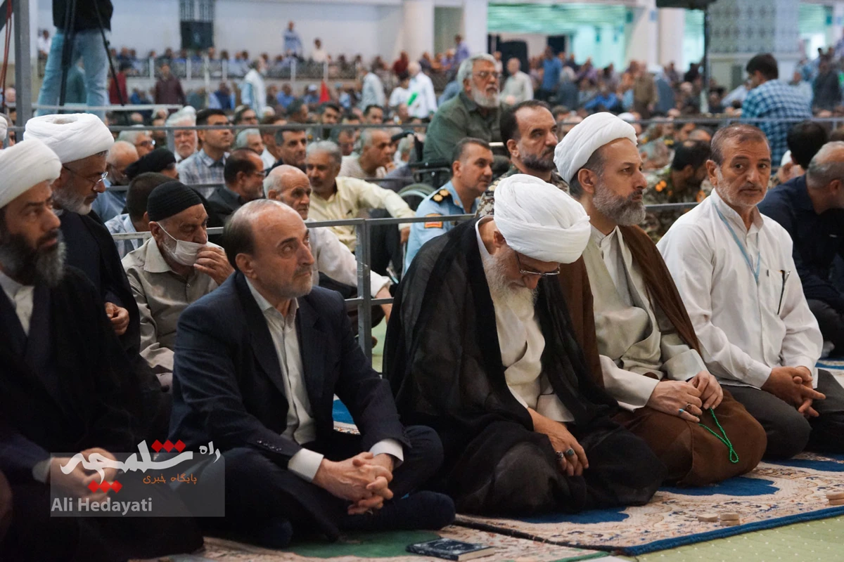 نماز جمعه تهران در سالروز تشکیل قرارگاه پدافند هوایی +تصاویر