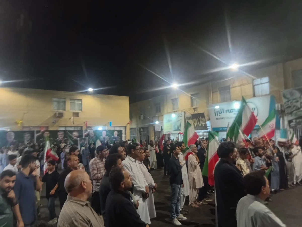 اجتماع باشکوه مردم چابهار در حمایت از انقلاب رهبری و رزمندگان اسلام برگزار شد