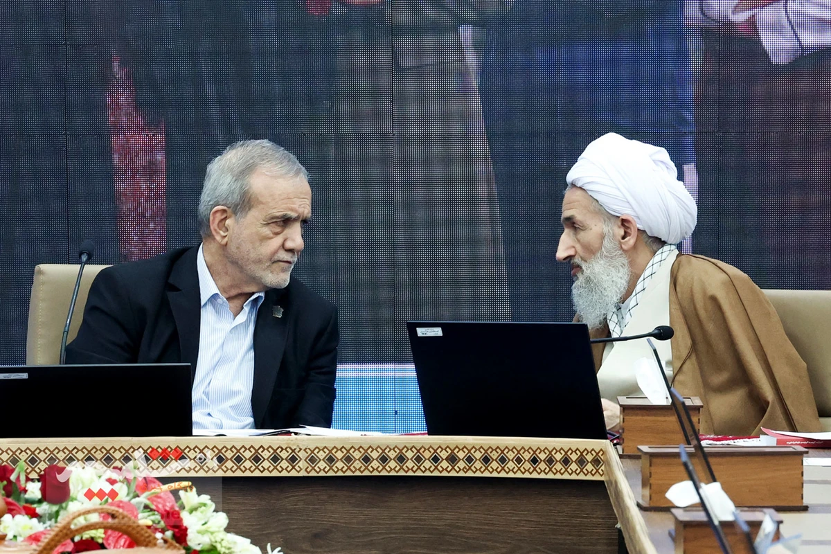 گزارش تصویری از حضور پزشکیان در مازندران