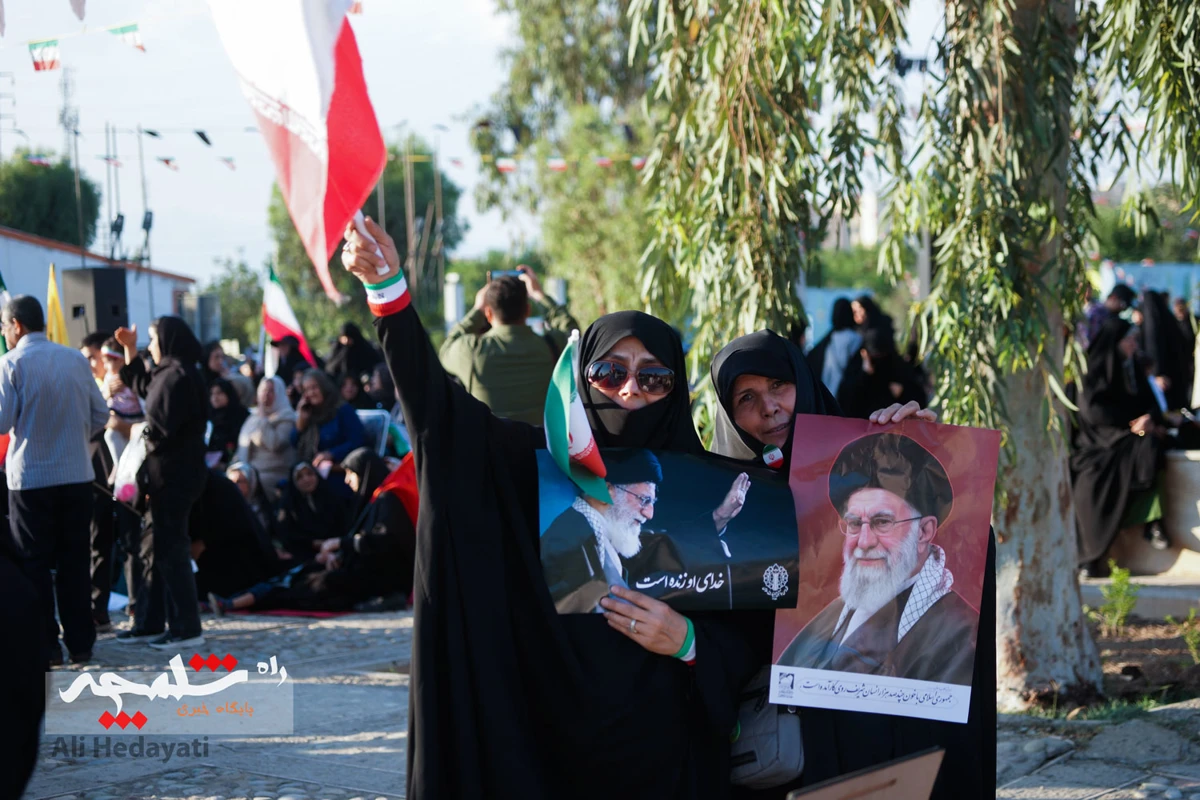 مراسم سالگرد قیام خونین ۱۵ خرداد در تهران +تصاویر