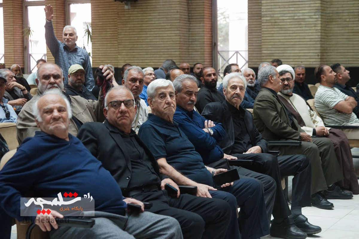  بزرگان قدیمی کشتی ایران در سوگ «آقاعبدالله موحد» +تصاویر