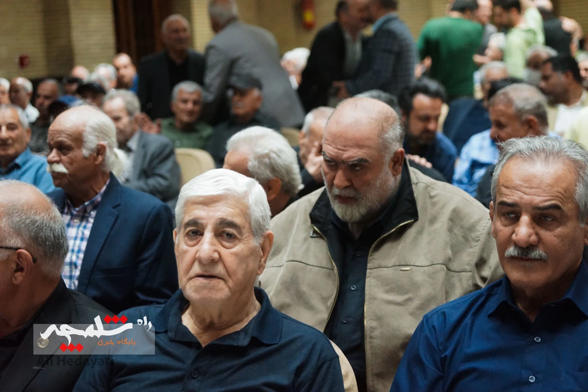  بزرگان قدیمی کشتی ایران در سوگ «آقاعبدالله موحد» +تصاویر