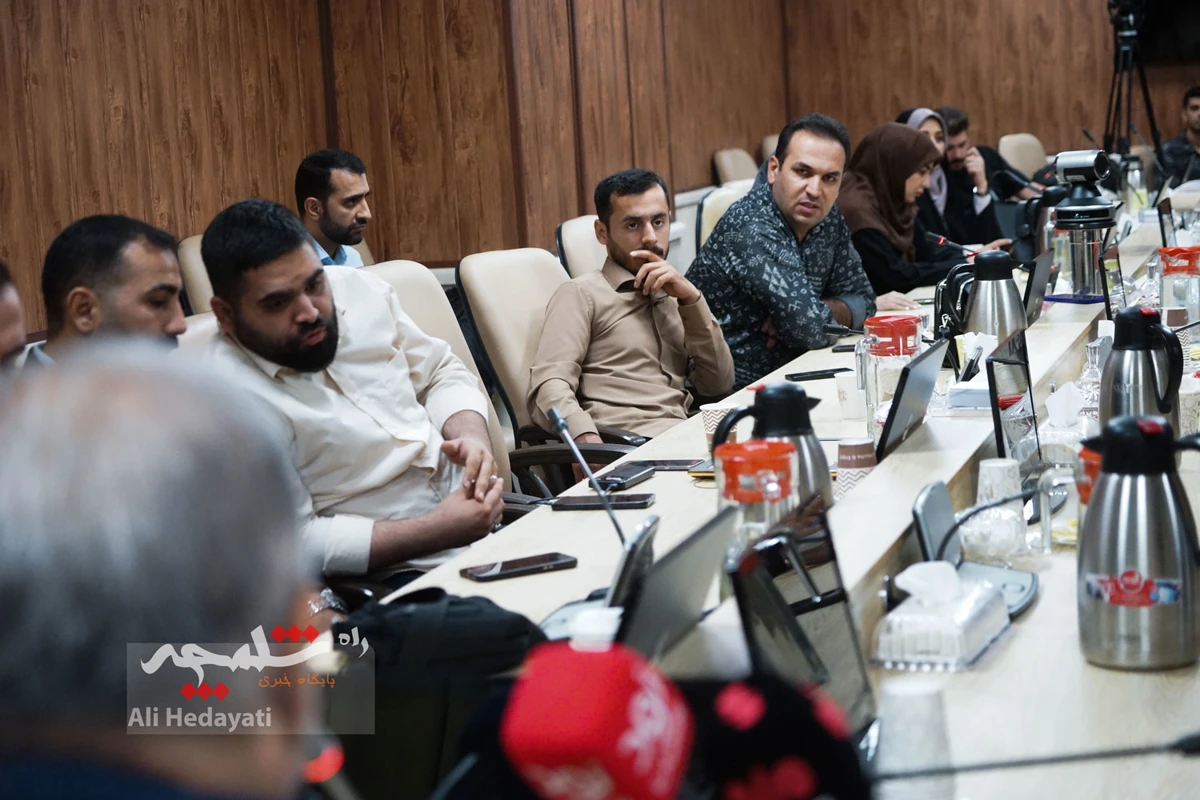 نشست خبری پیمان فلسفی با خبرنگاران +تصاویر