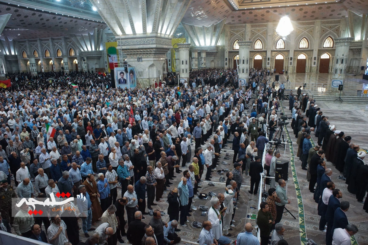 نماز جمعه این هفته تهران در حرم امام خمینی(ره) برگزار شد +تصاویر