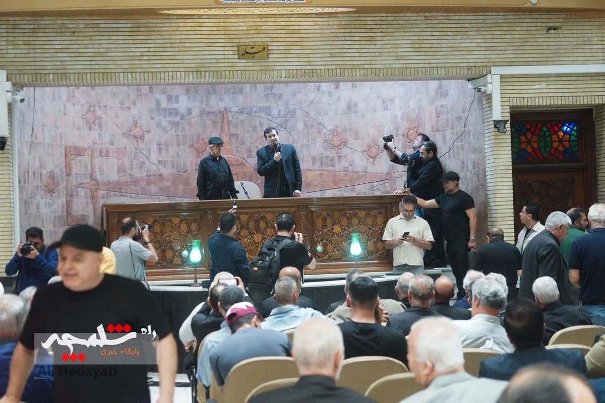  بزرگان قدیمی کشتی ایران در سوگ «آقاعبدالله موحد» +تصاویر