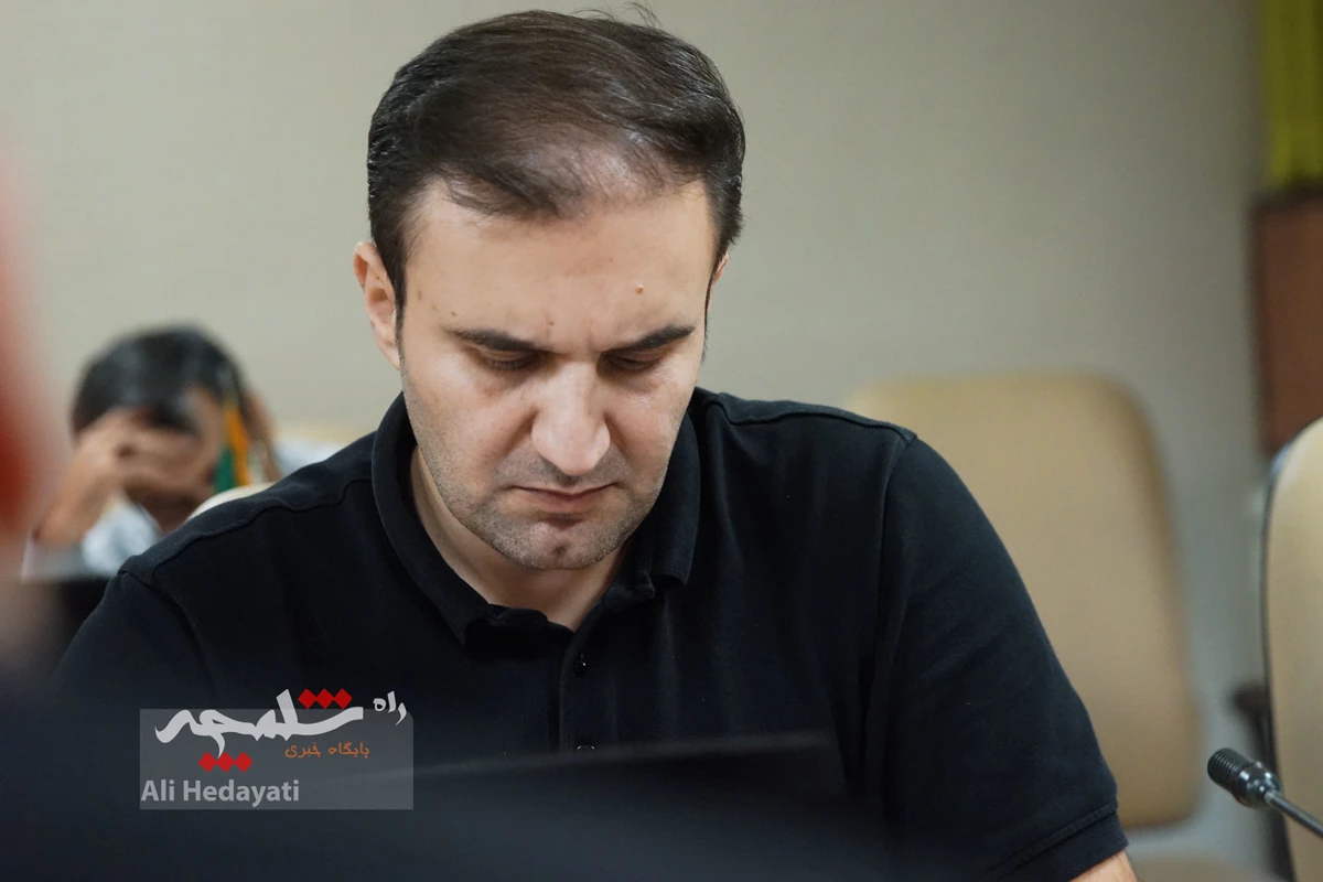 نشست خبری پیمان فلسفی با خبرنگاران +تصاویر