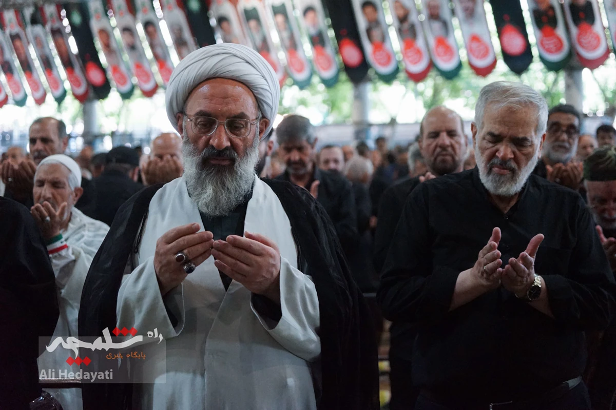 اقامه نماز جمعه تهران در چهارمین روز از ماه محرم +تصاویر