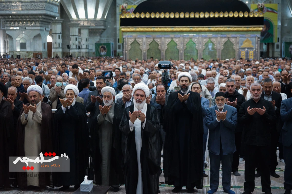 نماز جمعه این هفته تهران در حرم امام خمینی(ره) برگزار شد +تصاویر