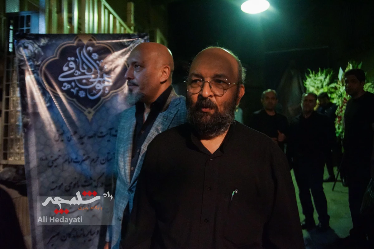 چه کسانی در مراسم ختم مادر همسر سیدحسن خمینی حضور داشتند؟ +تصاویر