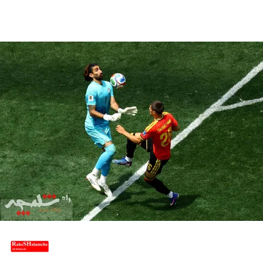 تصاویر بازی ایران و بلژیک