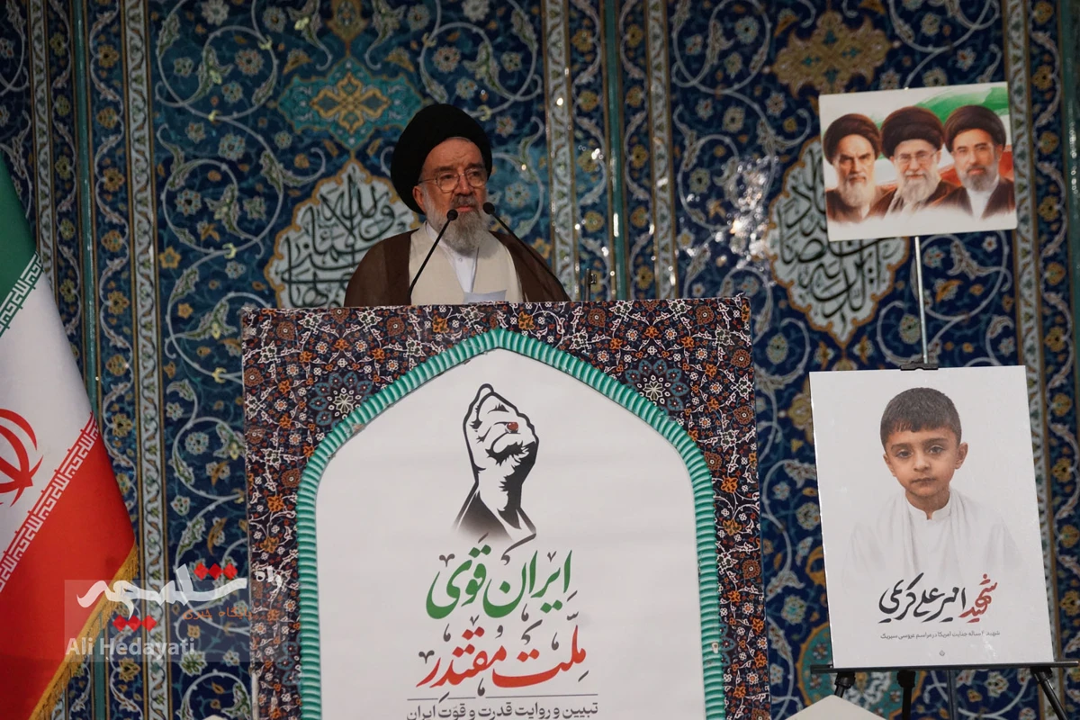 نماز جمعه تهران در سالروز تشکیل قرارگاه پدافند هوایی +تصاویر