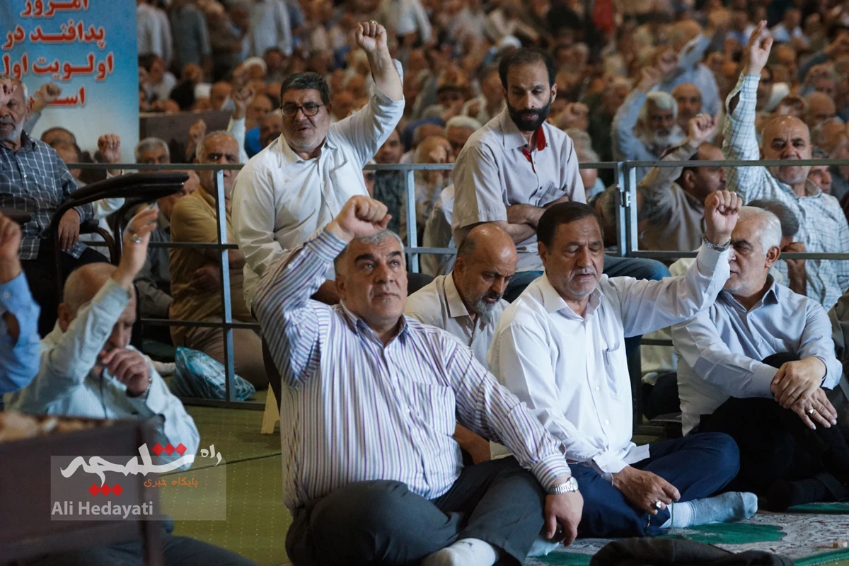 نماز جمعه تهران در سالروز تشکیل قرارگاه پدافند هوایی +تصاویر