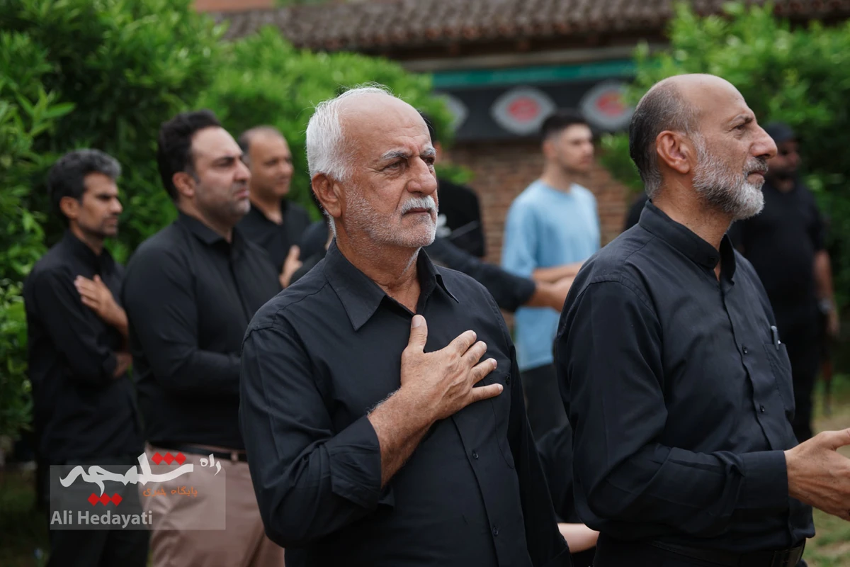 عزاداری عاشورا در تکیه تاریخی عبدالحسین خانی بابل +تصاویر