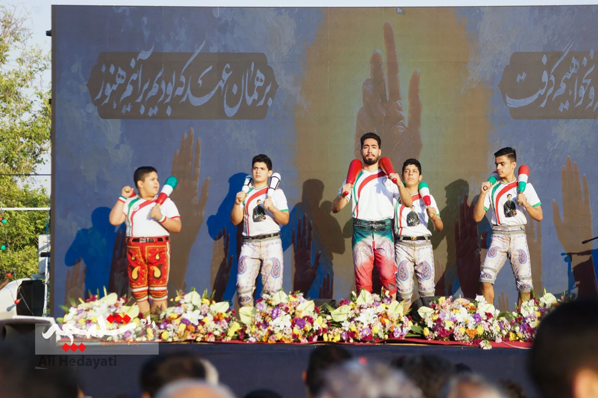 مهمانی 10 کیلومتری تهرانی‌ها در روز عید غدیر +تصاویر