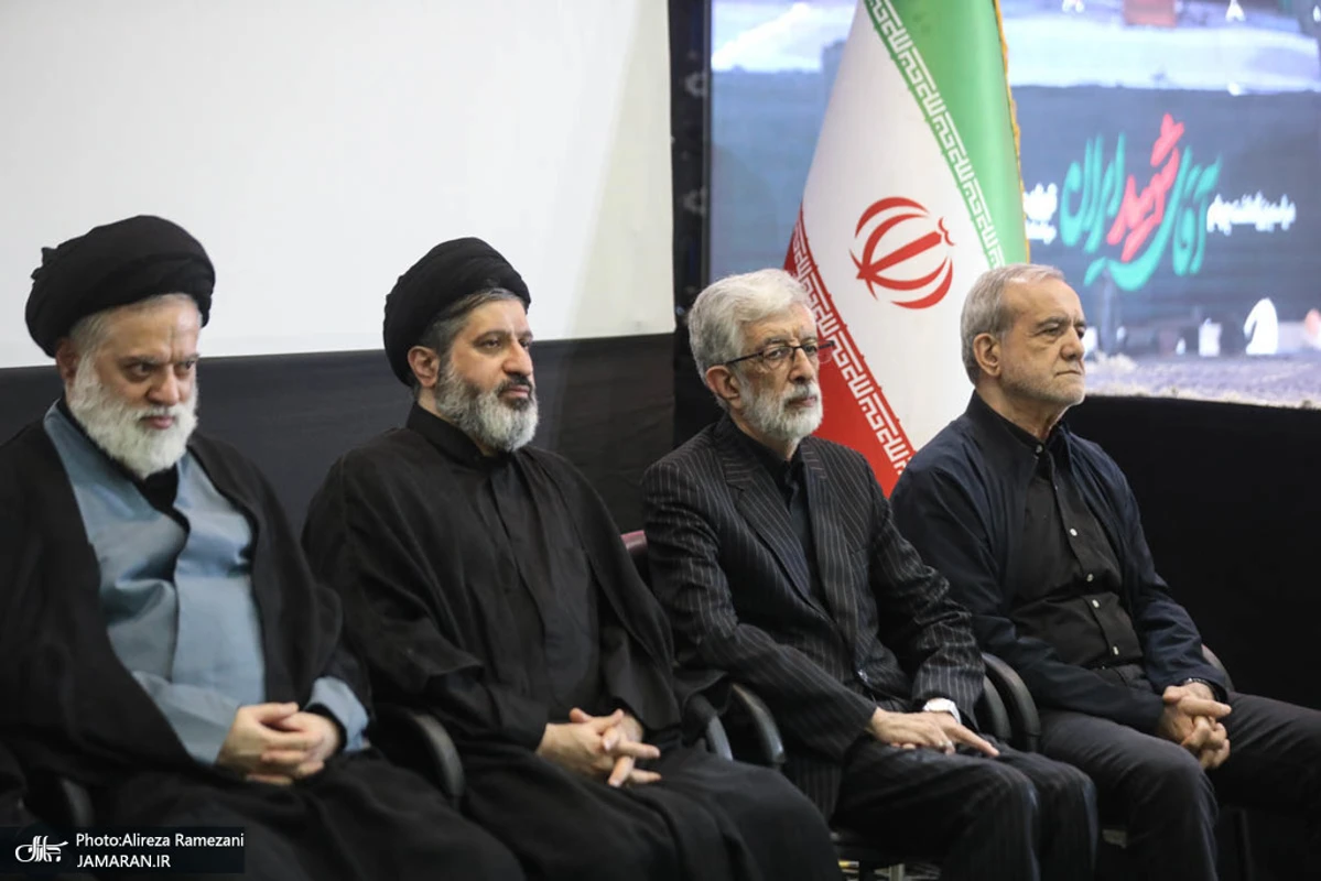 مراسم بزرگداشت چهلم «آقای شهید ایران» در تهران برگزار شد +تصاویر