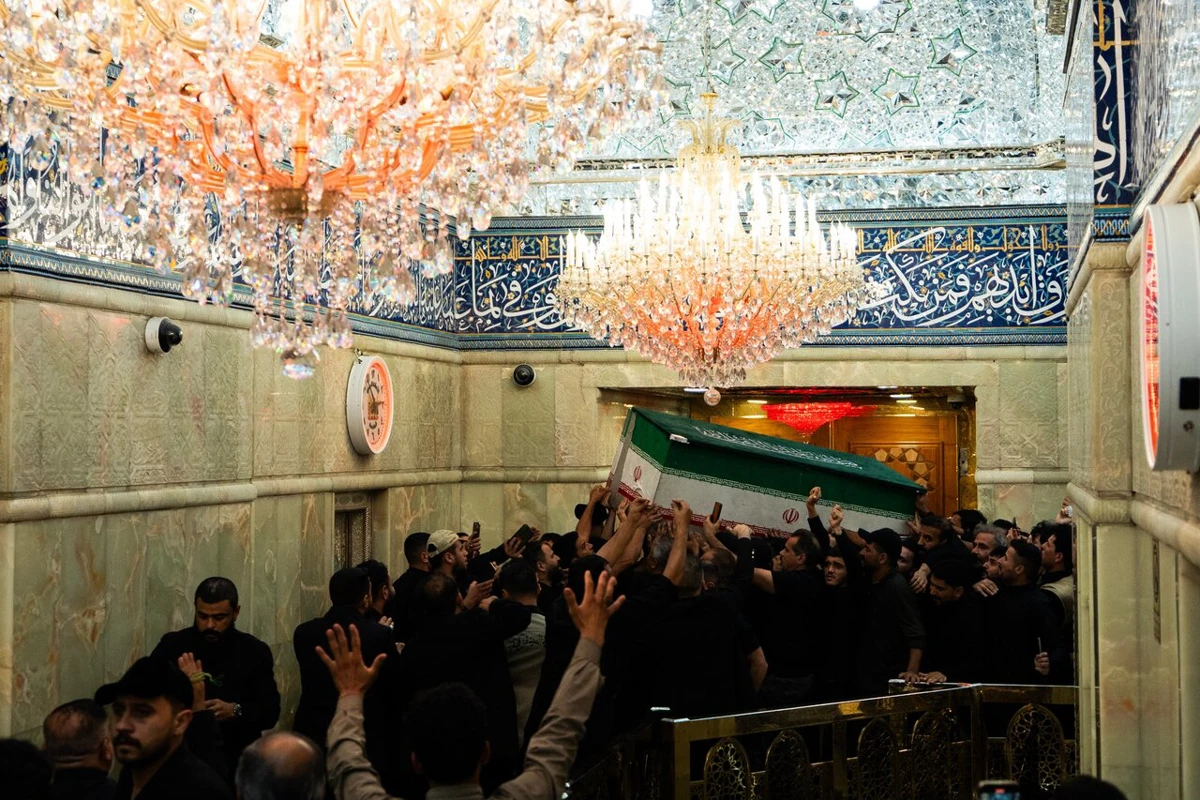 با خامنه‌ای شهید، کربلا غوغا شد +تصاویر