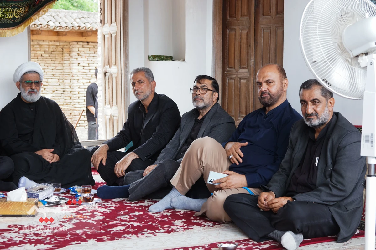 عزاداری عاشورا در تکیه تاریخی عبدالحسین خانی بابل +تصاویر