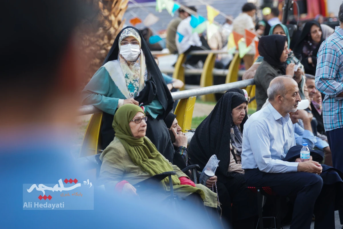 جشن «امت احمد» از میدان هفت تیر تا میدان ولی‌عصر(عج) +تصاویر