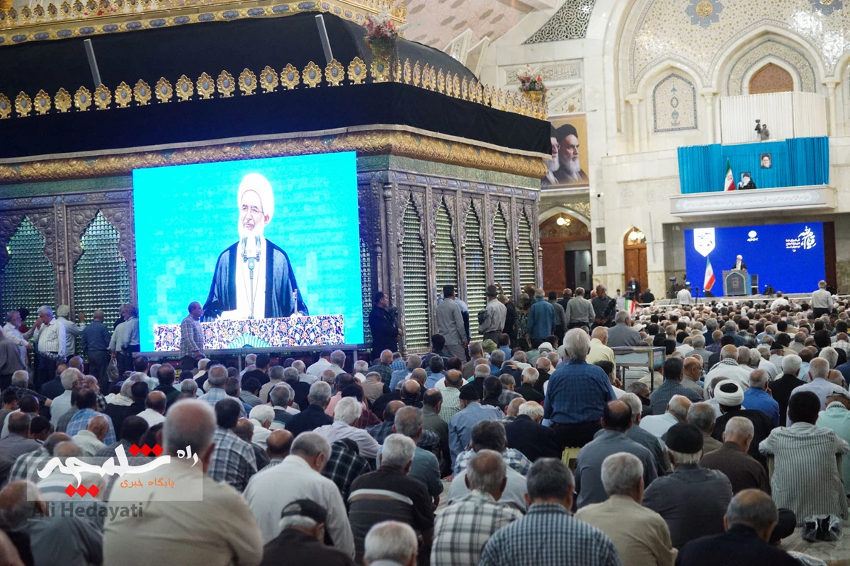 نماز جمعه این هفته تهران در حرم امام خمینی(ره) برگزار شد +تصاویر