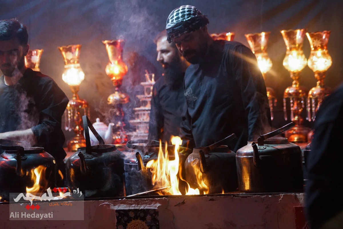 مراسم عزاداری هیئت عبدالرضا هلالی +تصاویر