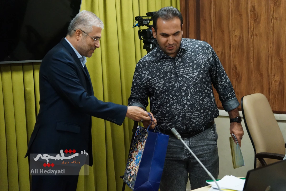نشست خبری پیمان فلسفی با خبرنگاران +تصاویر