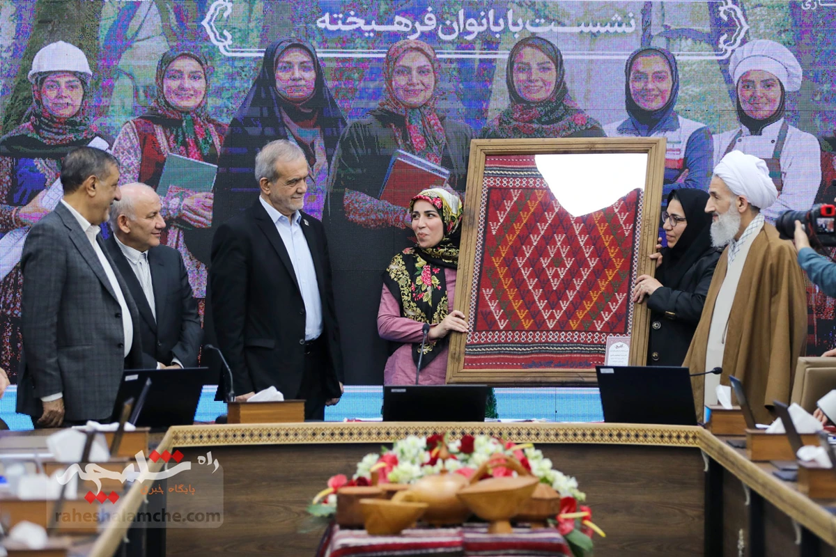 گزارش تصویری از حضور پزشکیان در مازندران