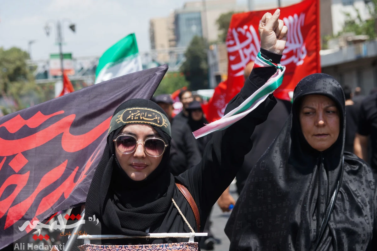 طنین عشق و دلدادگی اربعینی در تهران +تصاویر