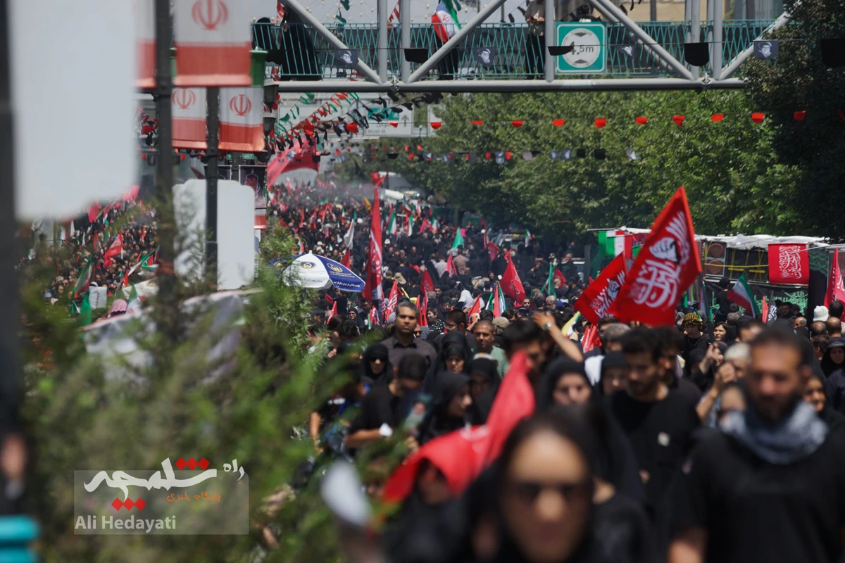 طنین عشق و دلدادگی اربعینی در تهران +تصاویر