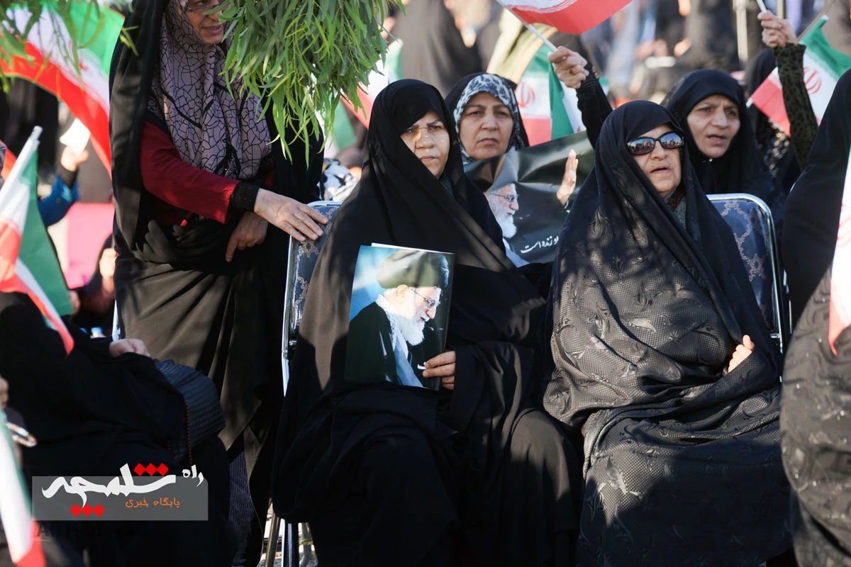 مراسم سالگرد قیام خونین ۱۵ خرداد در تهران +تصاویر