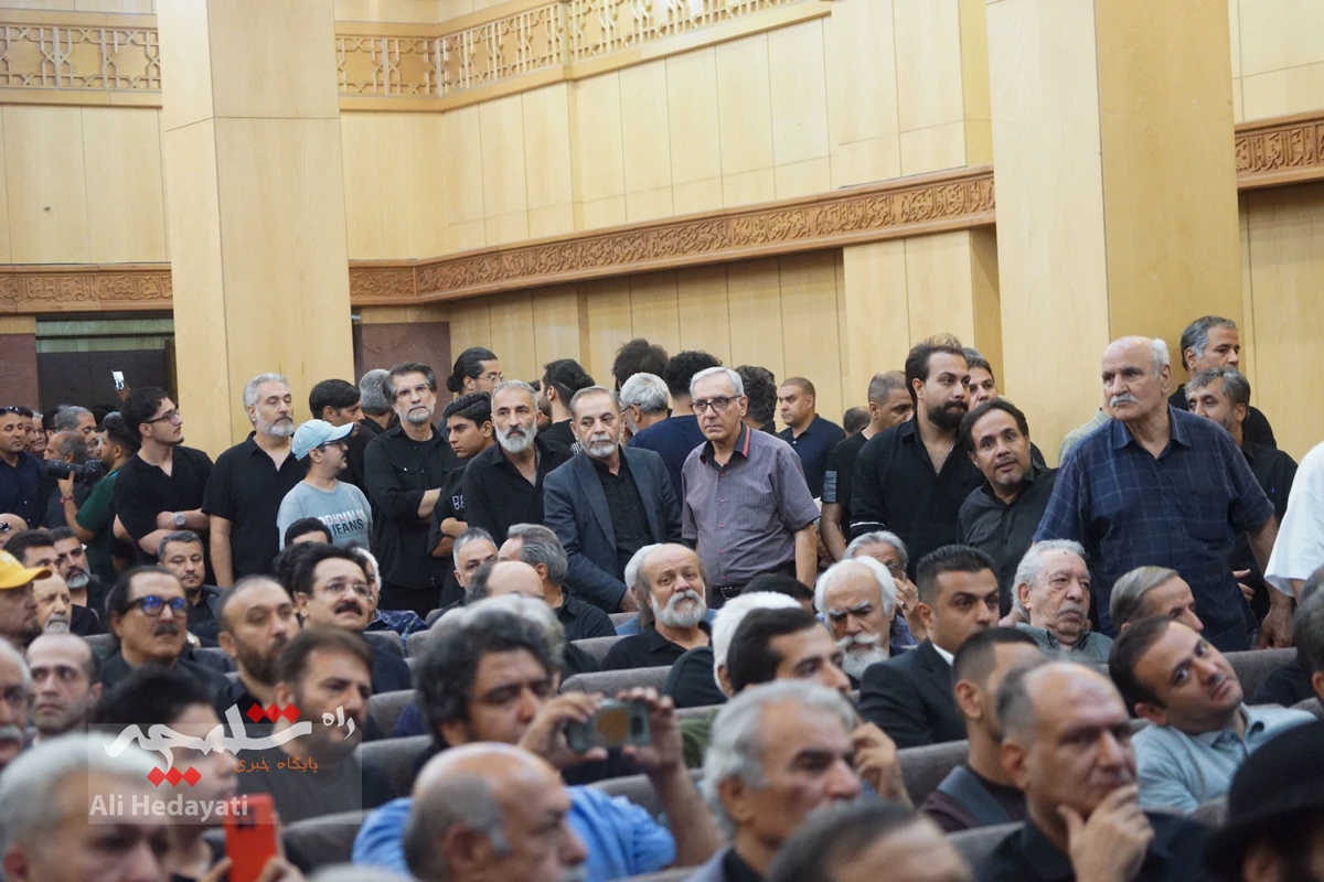 مراسم ختم مرحوم «اکبر عبدی» چه گذشت؟ +تصاویر