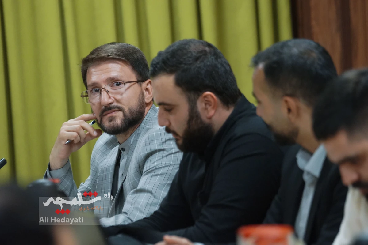 نشست خبری پیمان فلسفی با خبرنگاران +تصاویر