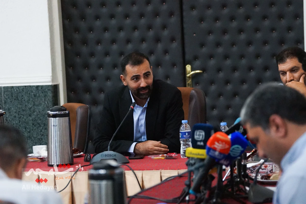 نشست خبری بیگدلی با اصحاب رسانه +تصاویر