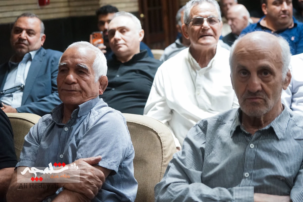  بزرگان قدیمی کشتی ایران در سوگ «آقاعبدالله موحد» +تصاویر