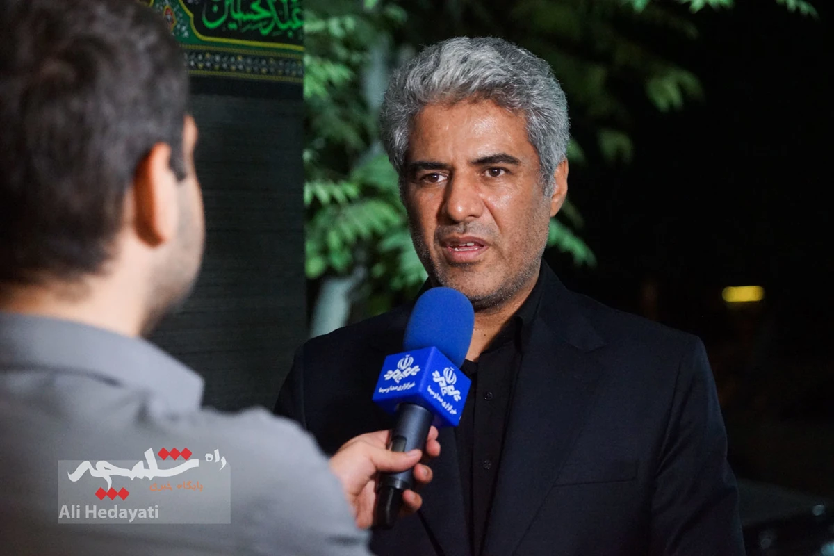 مراسم عزاداری در فدراسیون شمشیربازی +تصاویر