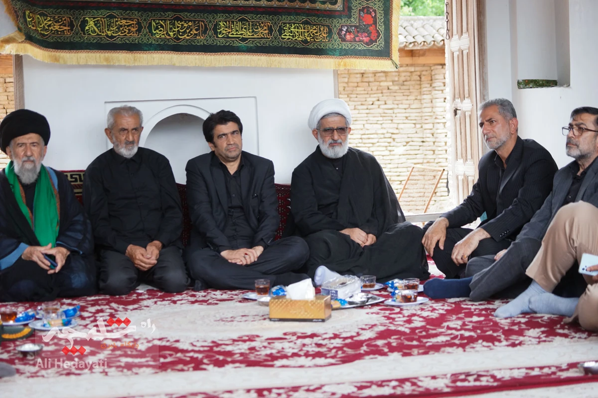 عزاداری عاشورا در تکیه تاریخی عبدالحسین خانی بابل +تصاویر