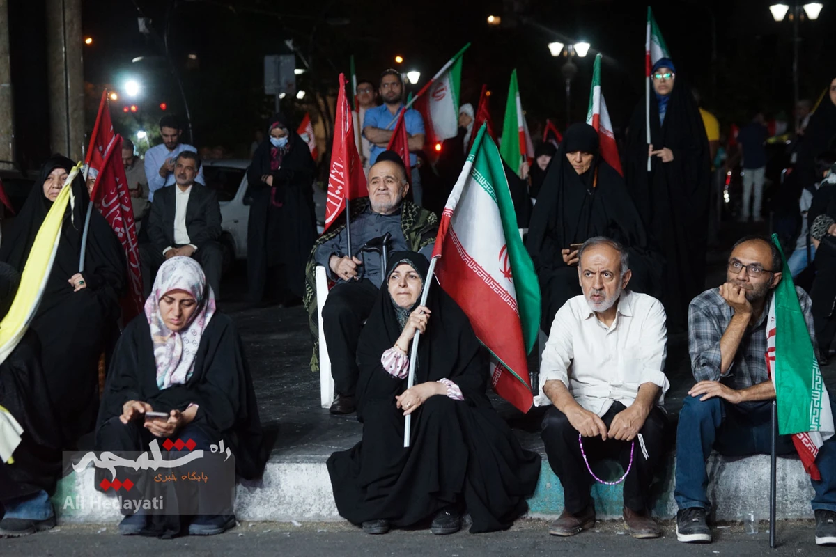 یکصد و نودمین شب حماسه آفرینی در میدان ابن سینا +تصاویر