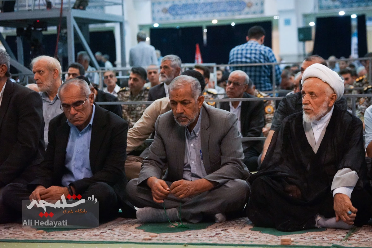 نماز جمعه تهران در سالروز تشکیل قرارگاه پدافند هوایی +تصاویر